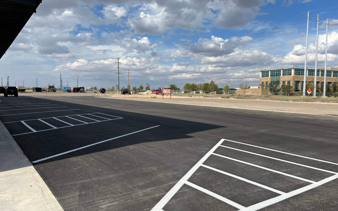 How to Maintain Your Commercial Parking Lot in Texas Heat